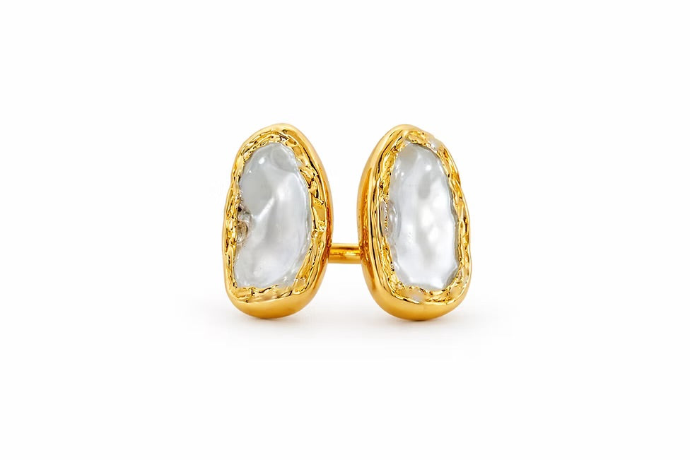 Pearl Linear Doubled Ring