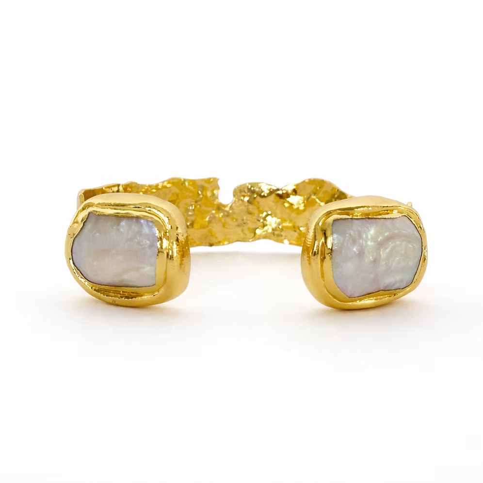 Mist Medium Gold Cuff