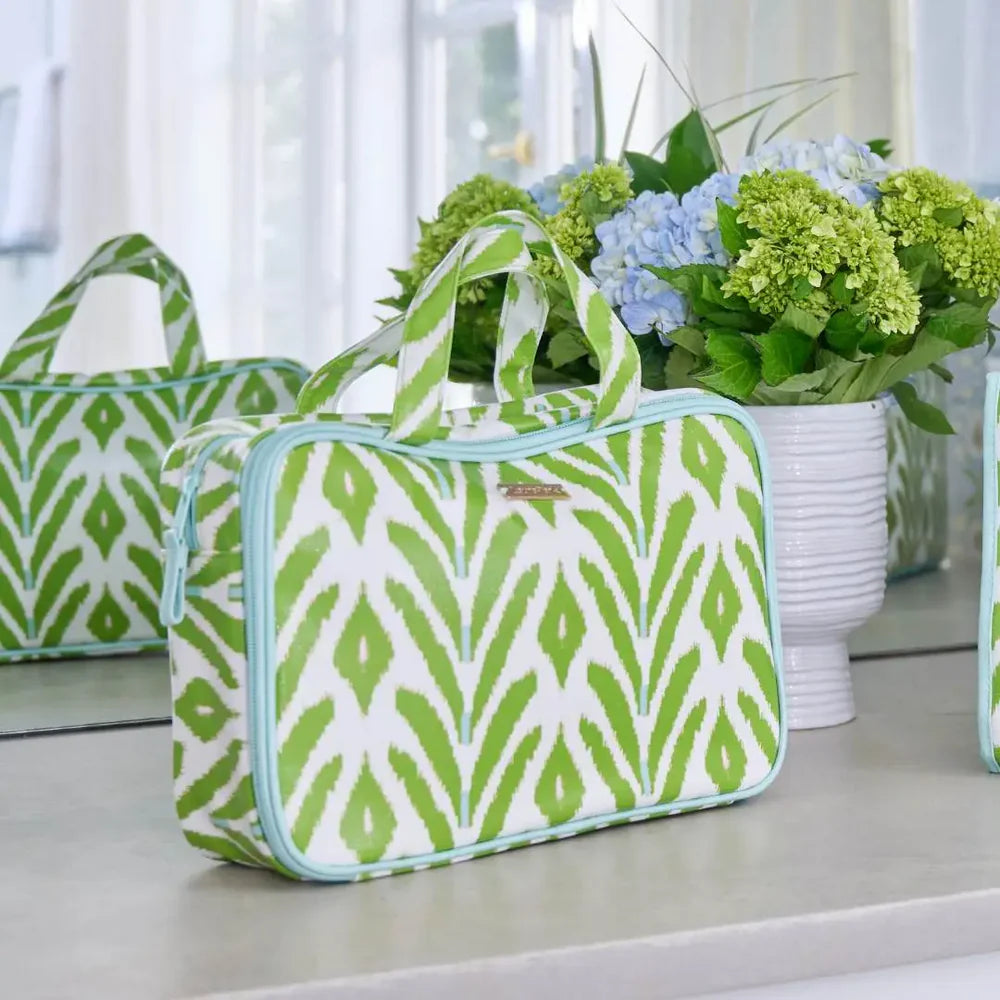 Laura Park Petite Frond Green Travel Case