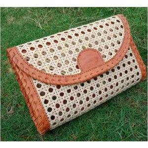 The Winding Road | Cane Weave Clutch