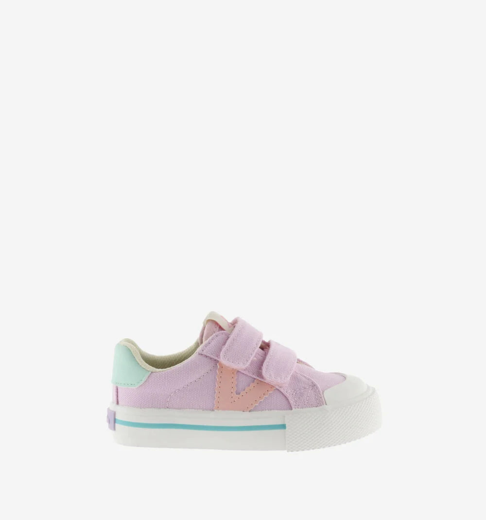 VICTORIA | Tribu Canvas Straps Canvas Sneaker - Petalo