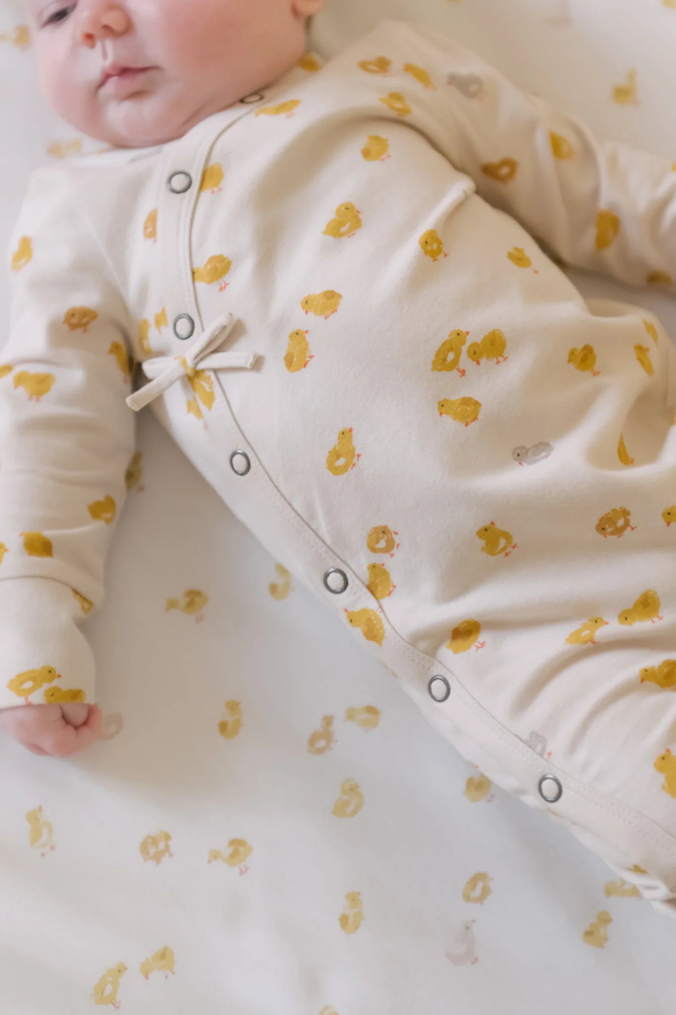 PEHR | The Littles Cheerful Chicks Kimono Romper