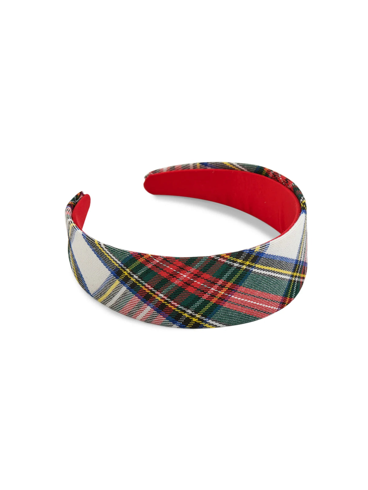 PLAID WIDE HEADBAND