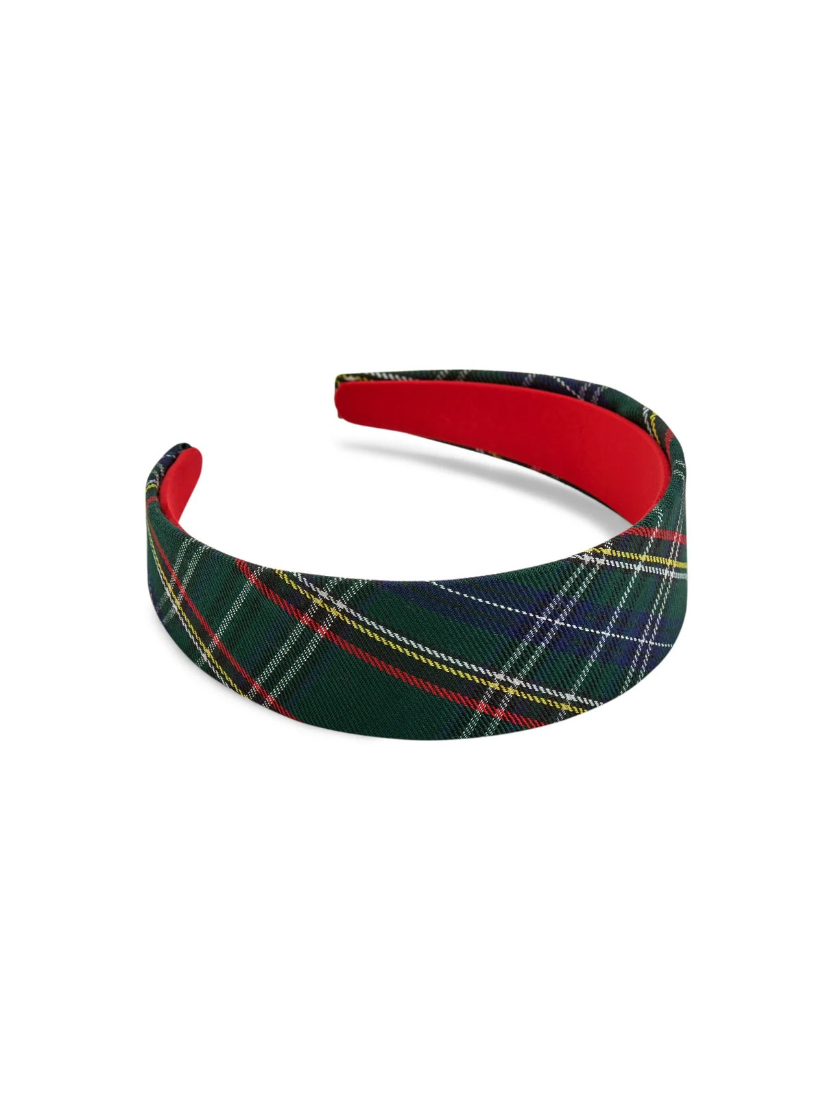 PLAID WIDE HEADBAND