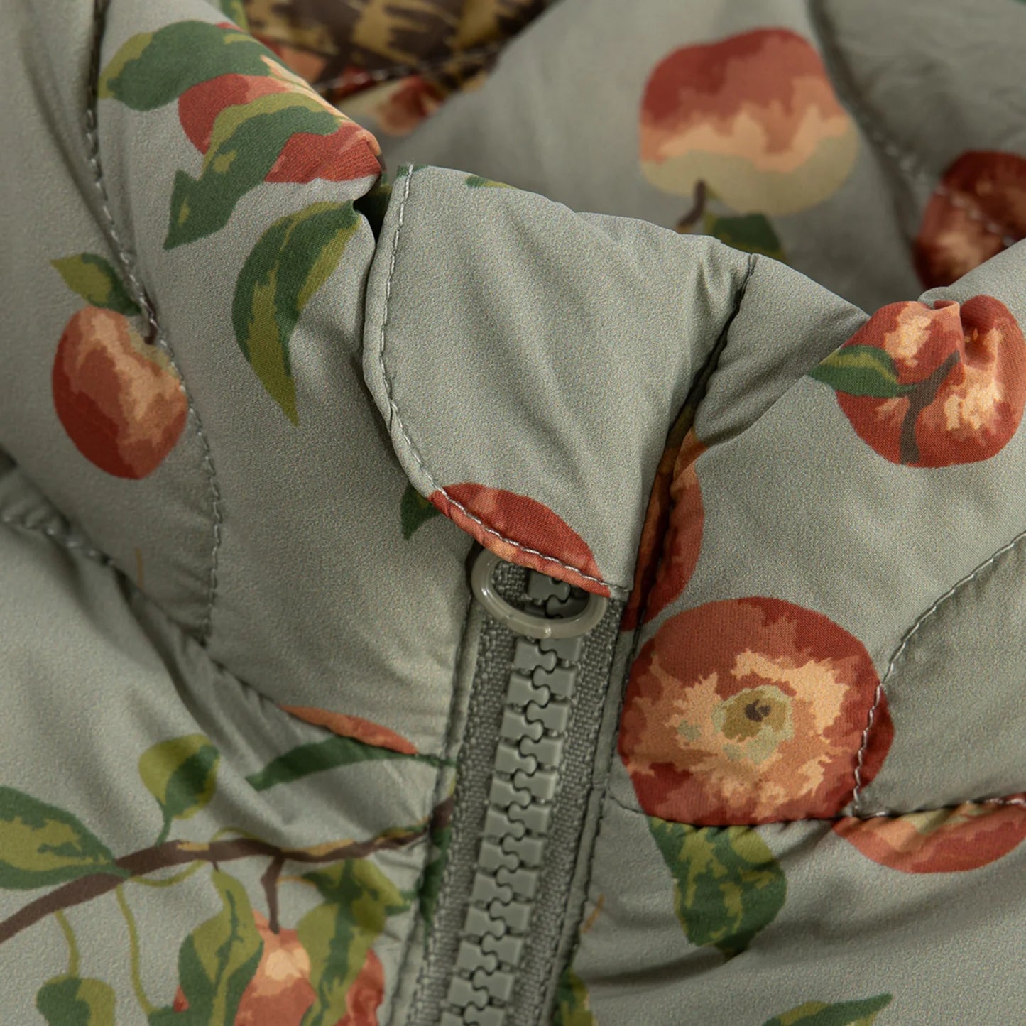 Milkbarn Lightweight Down Vest Apple Orchard