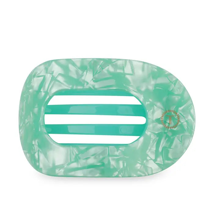 TELETIES | Small Flat Round Hair Clip