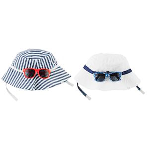 Mud Pie | Hat & Sunglasses Set