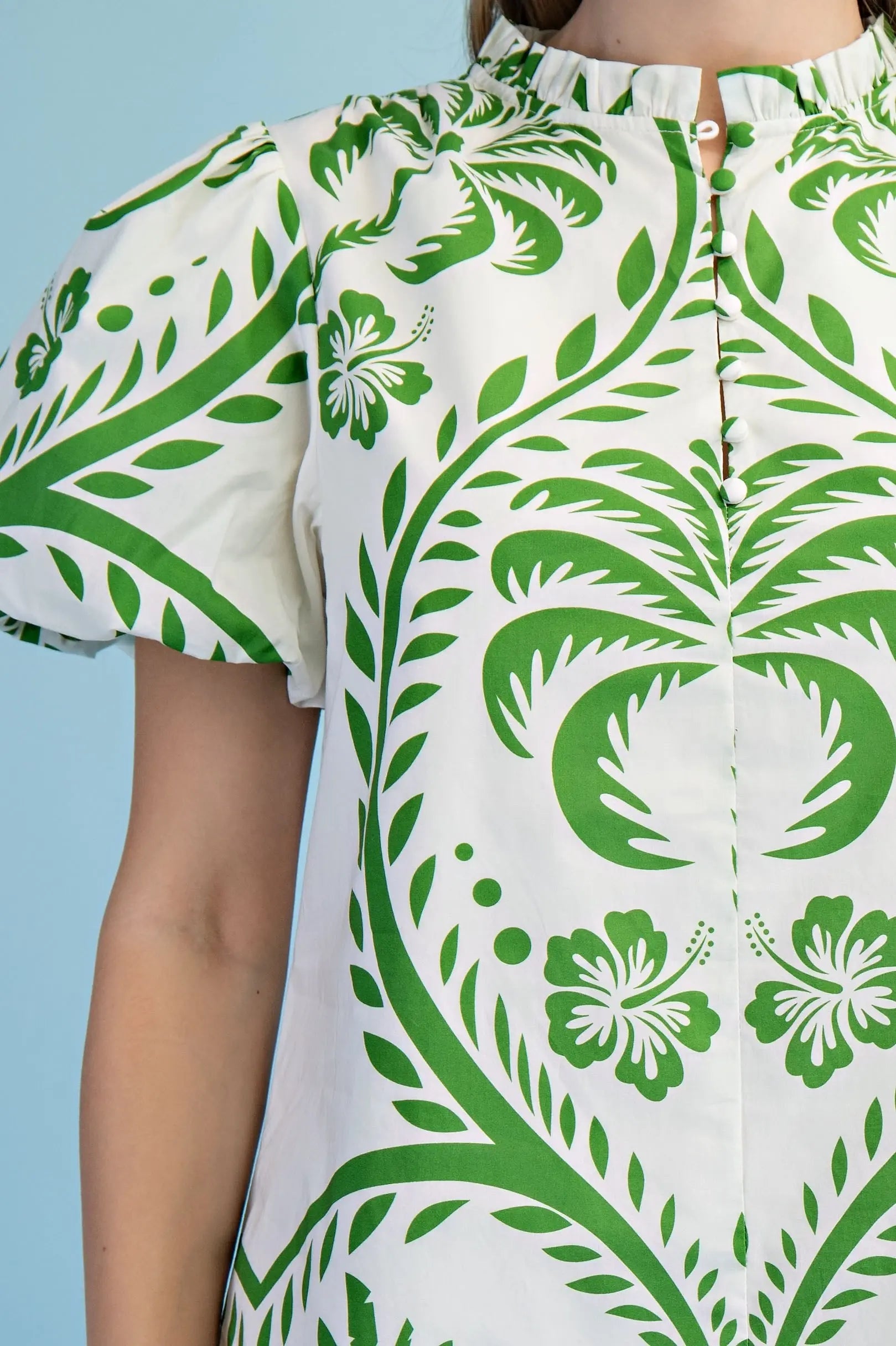 Polly Palm Dress