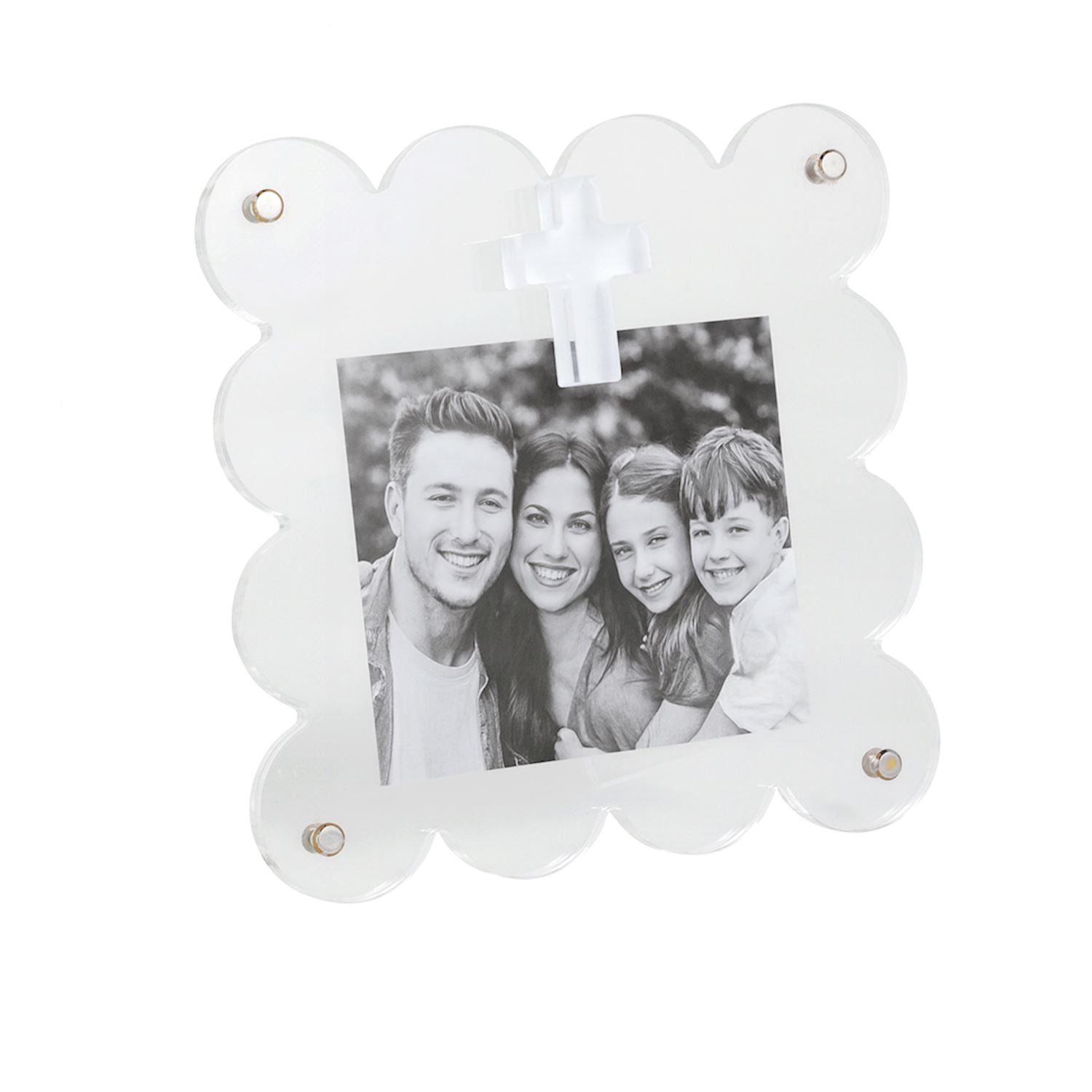 Acrylic Cross Frame 3" X 3"