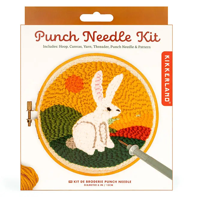 Kikkerland | Punch Needle Kit
