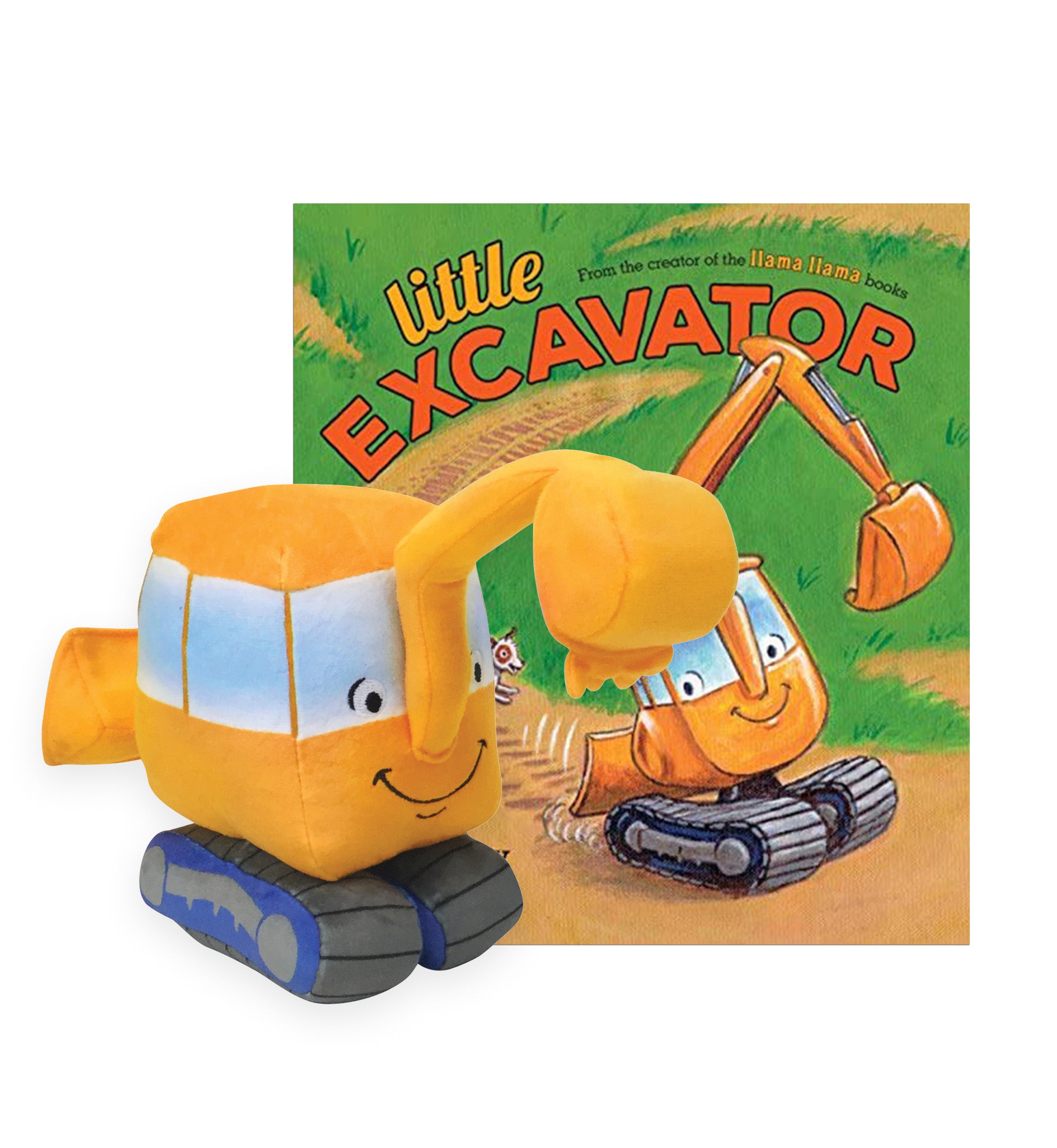 MERRYMAKERS | Little Excavator Doll and Book Set