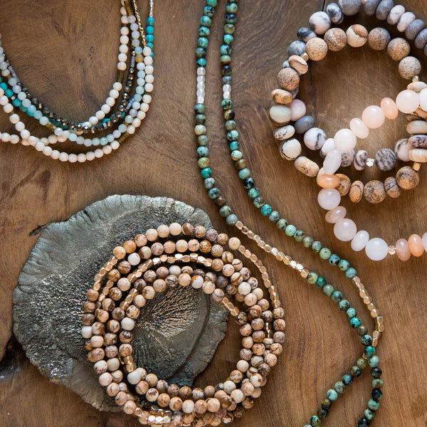 Scout Curated Wears Stone Wrap Bracelet/Necklace