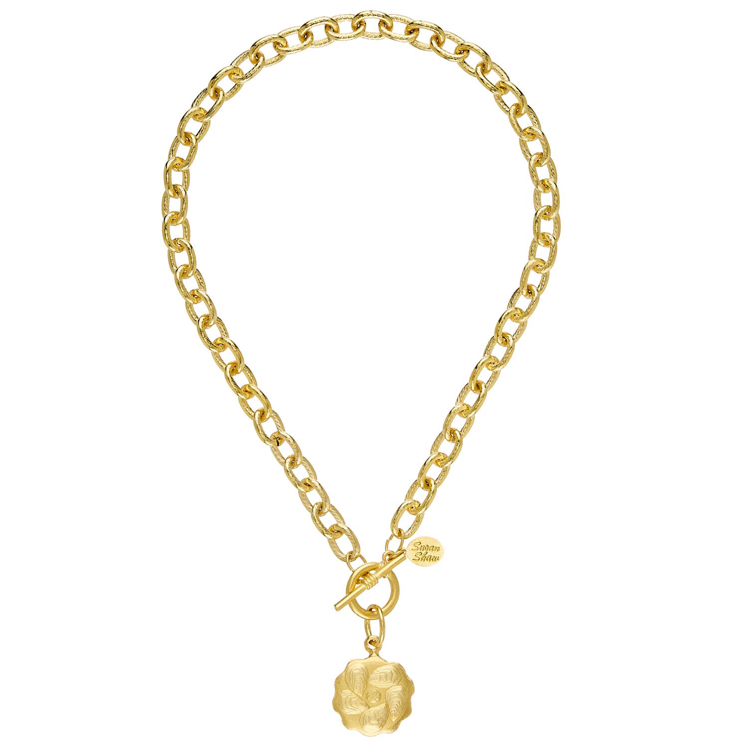 Oyster Toggle Necklace
