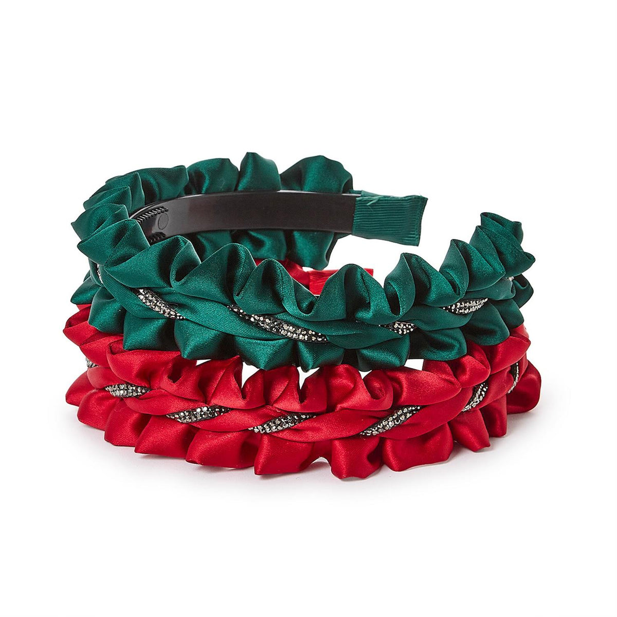 Satin Holiday Headbands