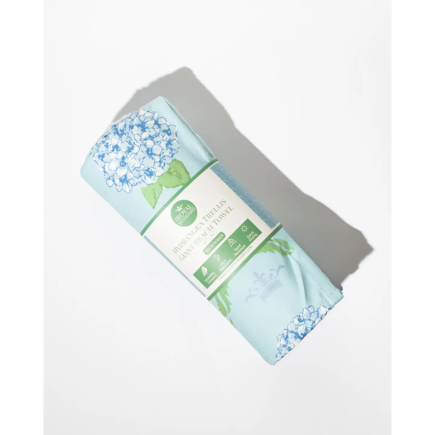 Hydrangea Trellis Quick Dry Royal Giant Beach Towels