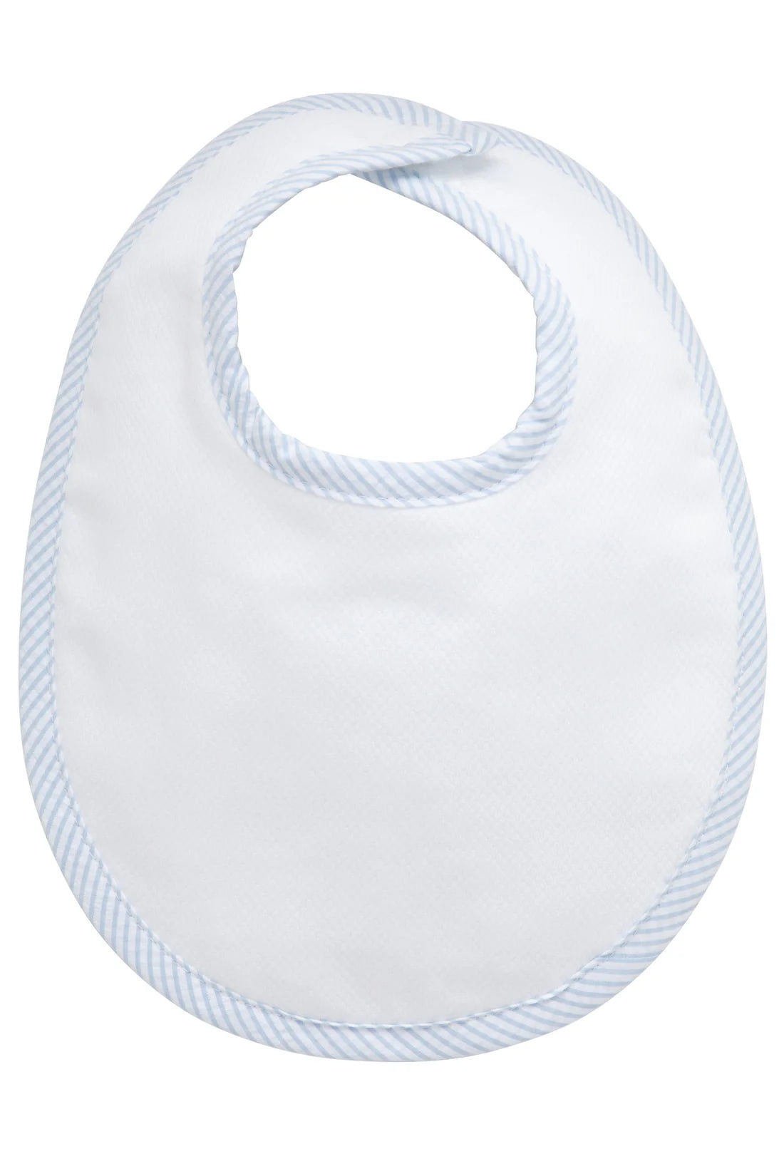 3 Marthas | Seersucker Stripe Basic Bib