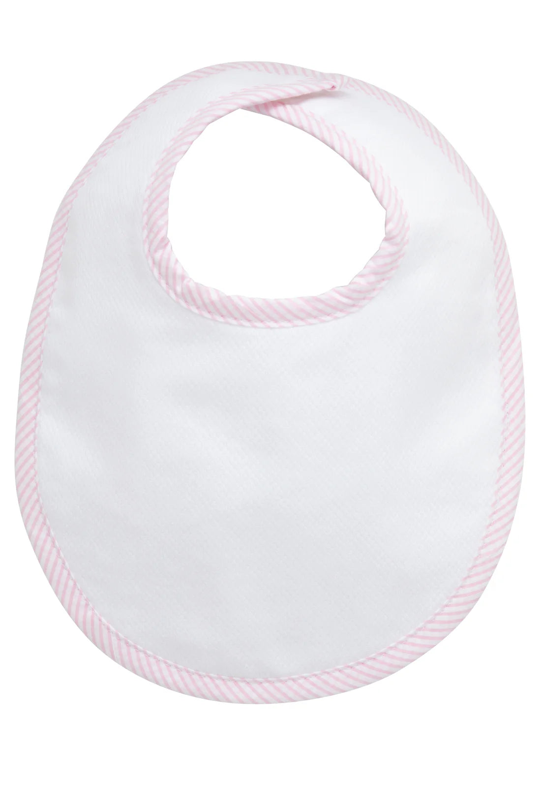 3 Marthas | Seersucker Stripe Basic Bib