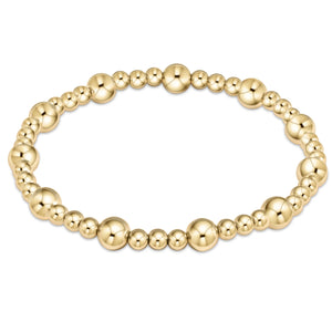 eNewton extends | Classic Sincerity 6mm Gold Bead Bracelet