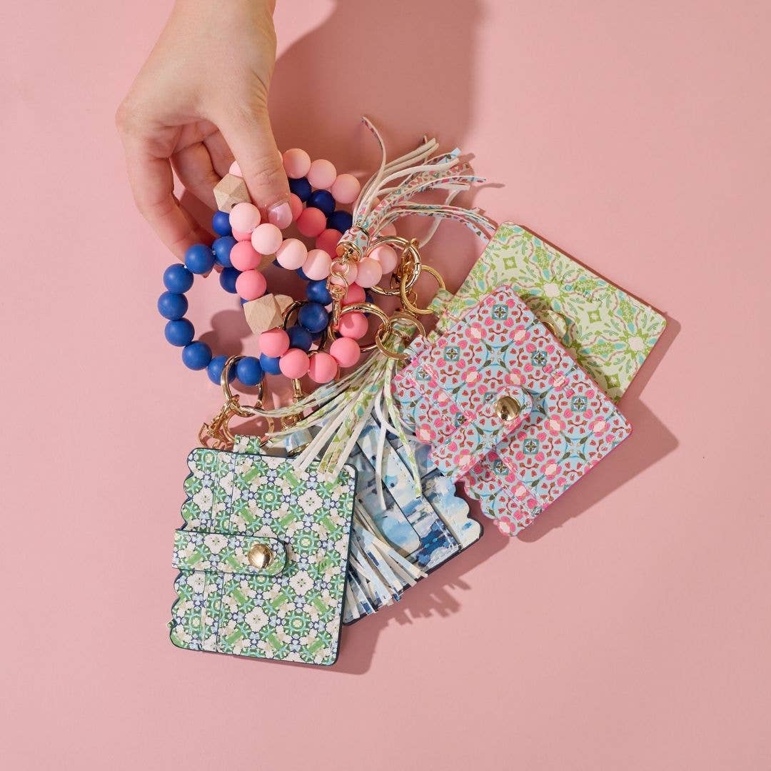 Laura Park | Ocean Breeze Keychain Wristlet Wallet