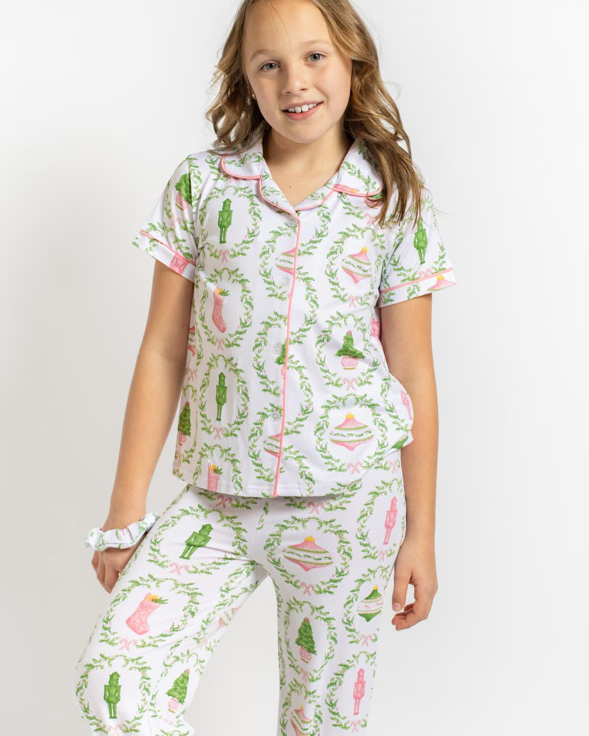 Nutcracker Trellis Girl's Sleep Pants Set