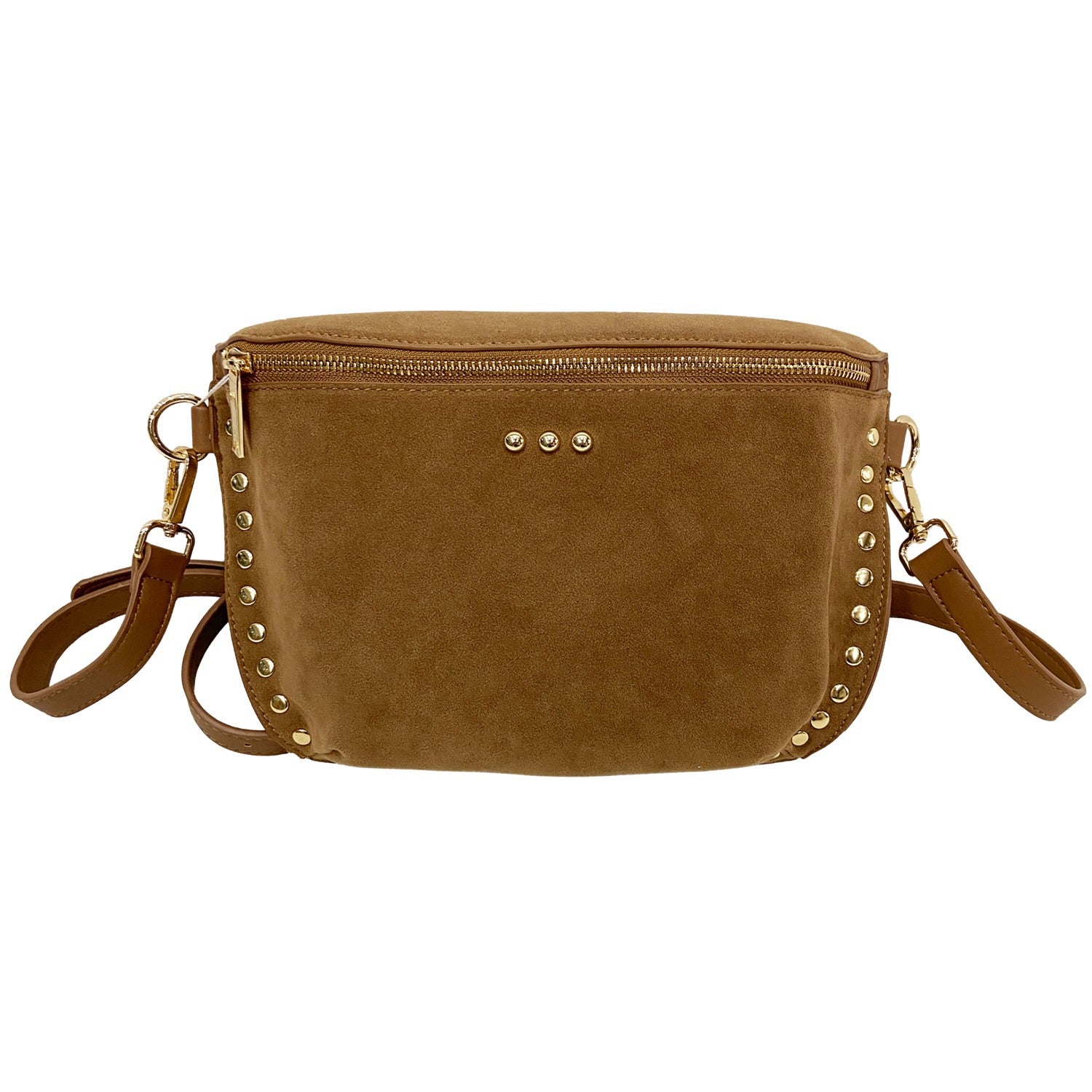 Sabrina Studded Suede Bum Bag