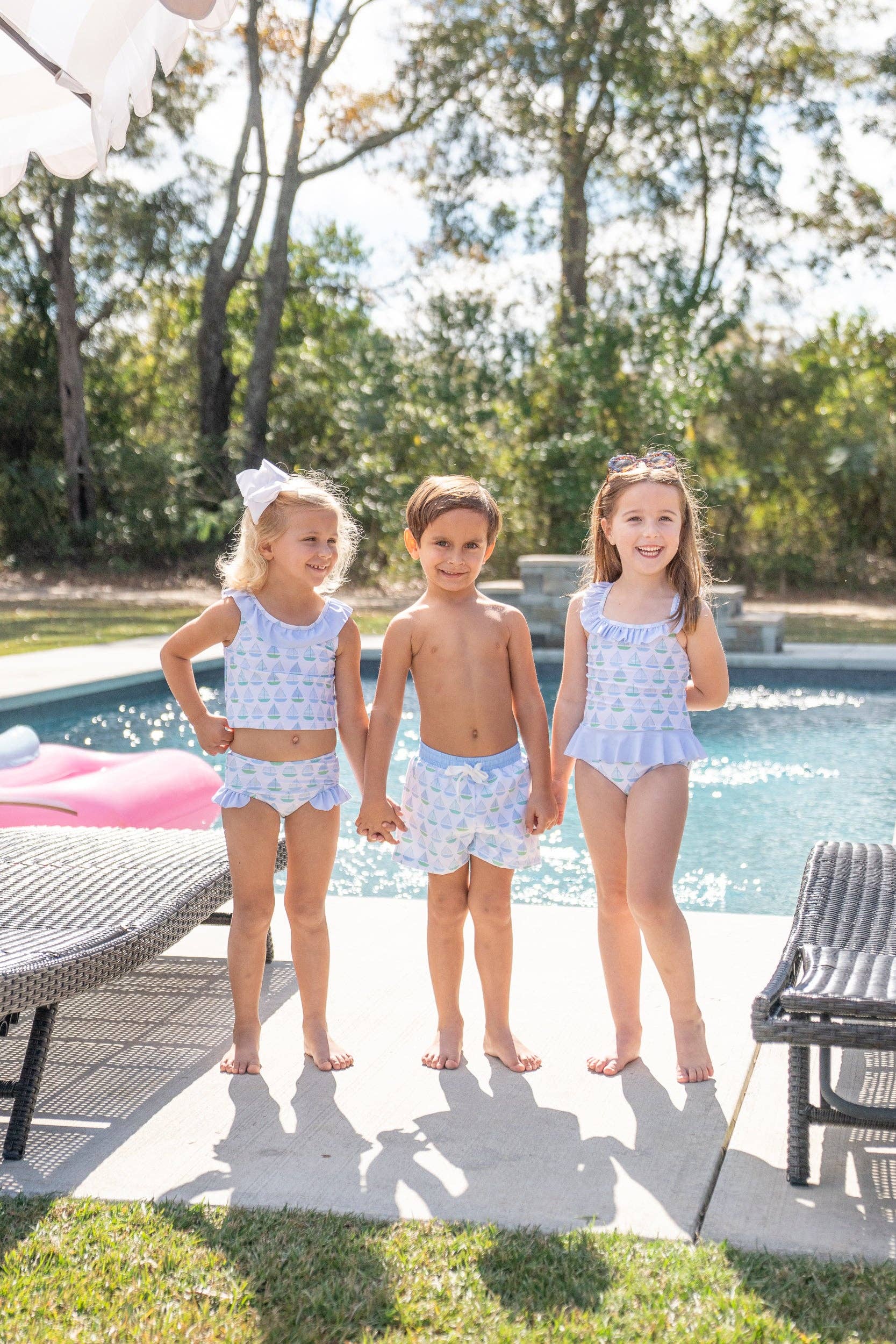 Grand Lagoon Set Sail One Piece Swim UPF50