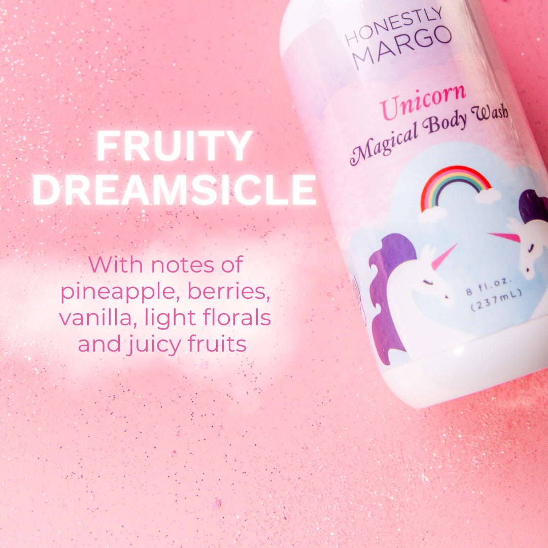 Honestly Margo | Unicorn Fruity Dreamsicle Magical Body Wash