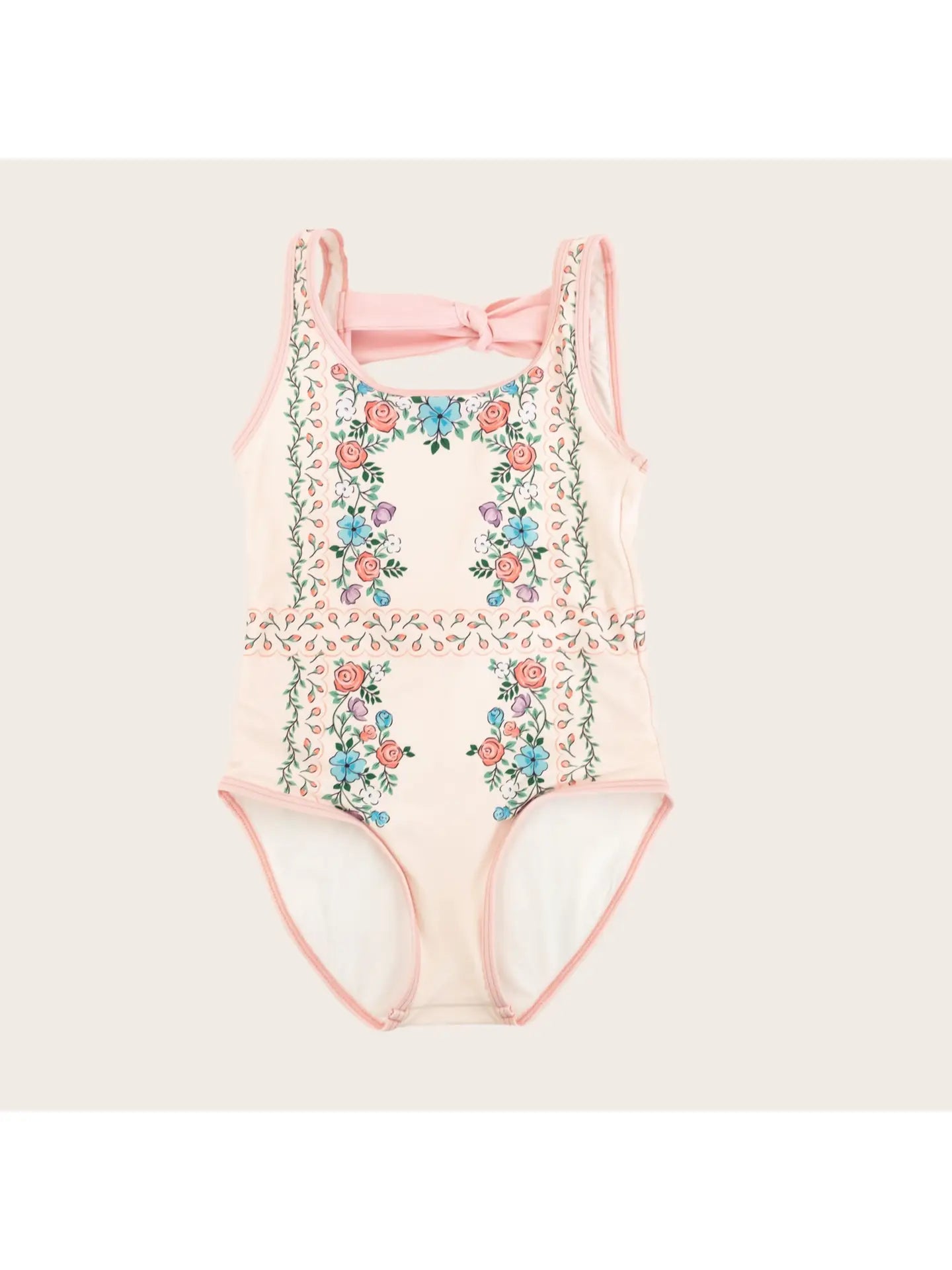 French Riviera One Piece Tank Swimsuit