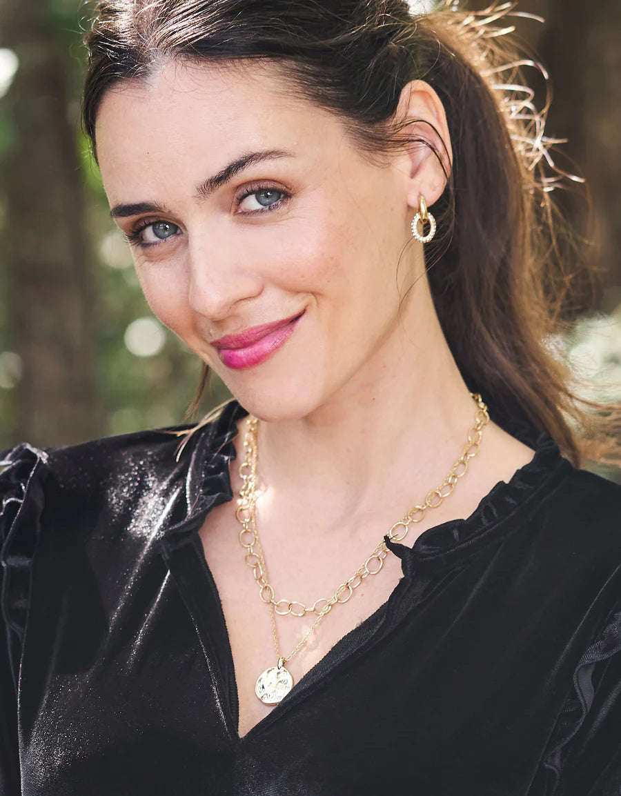 Spartina 449 | Wexford Harbour Convertible Hoop Earings Crystal