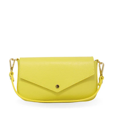 Francine Italian Leather Crossbody Bag