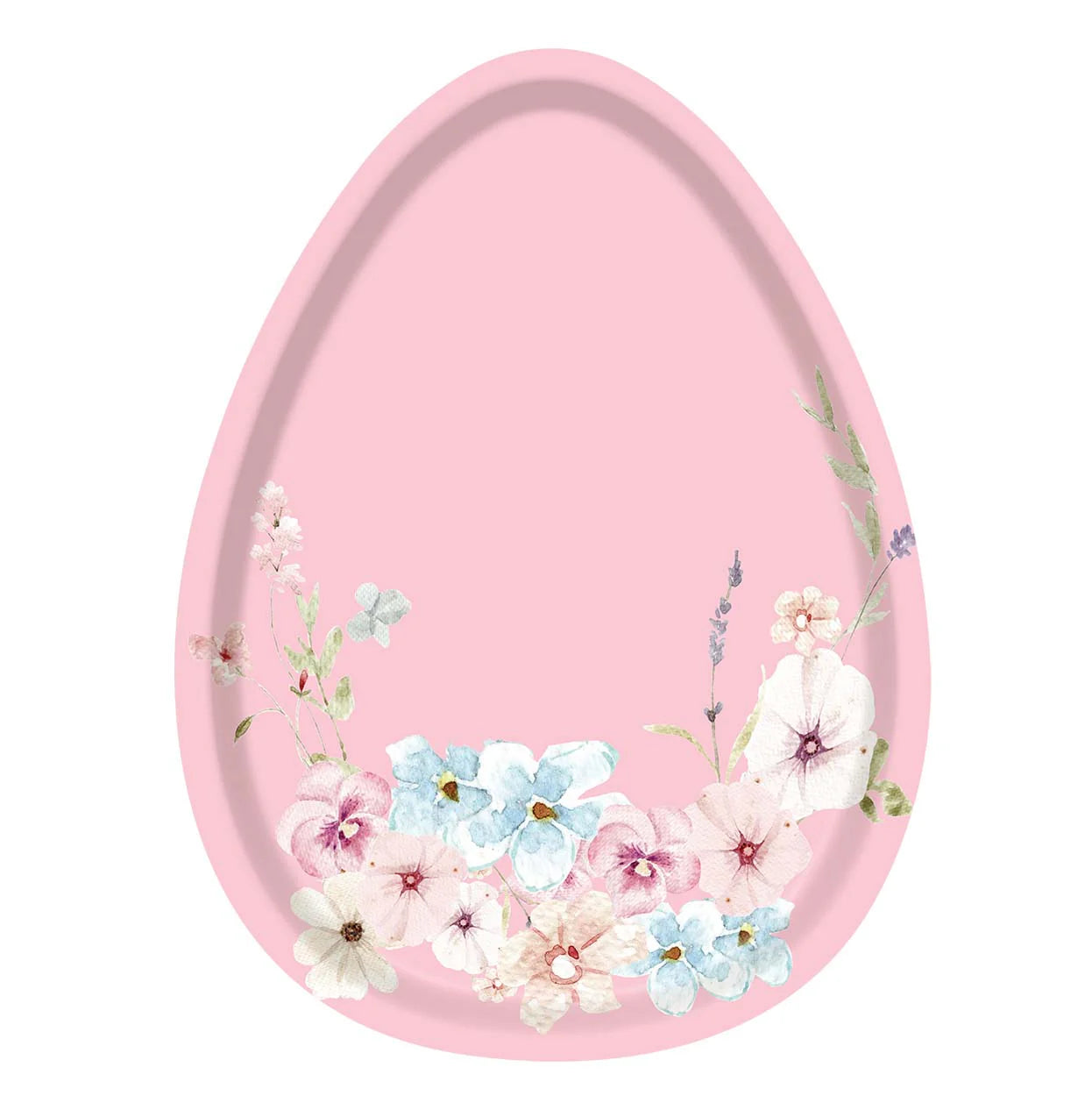 Sophistiplate | Charming Easter Assorted Print Egg Salad Plate