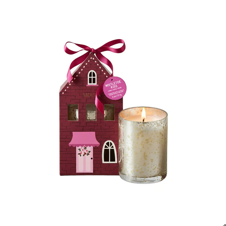 Mistletoe Kiss Candles