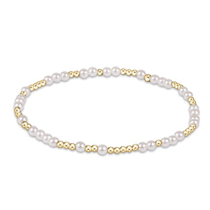 eNewton extends | Hope Unwritten 3mm Bracelet - Pearl