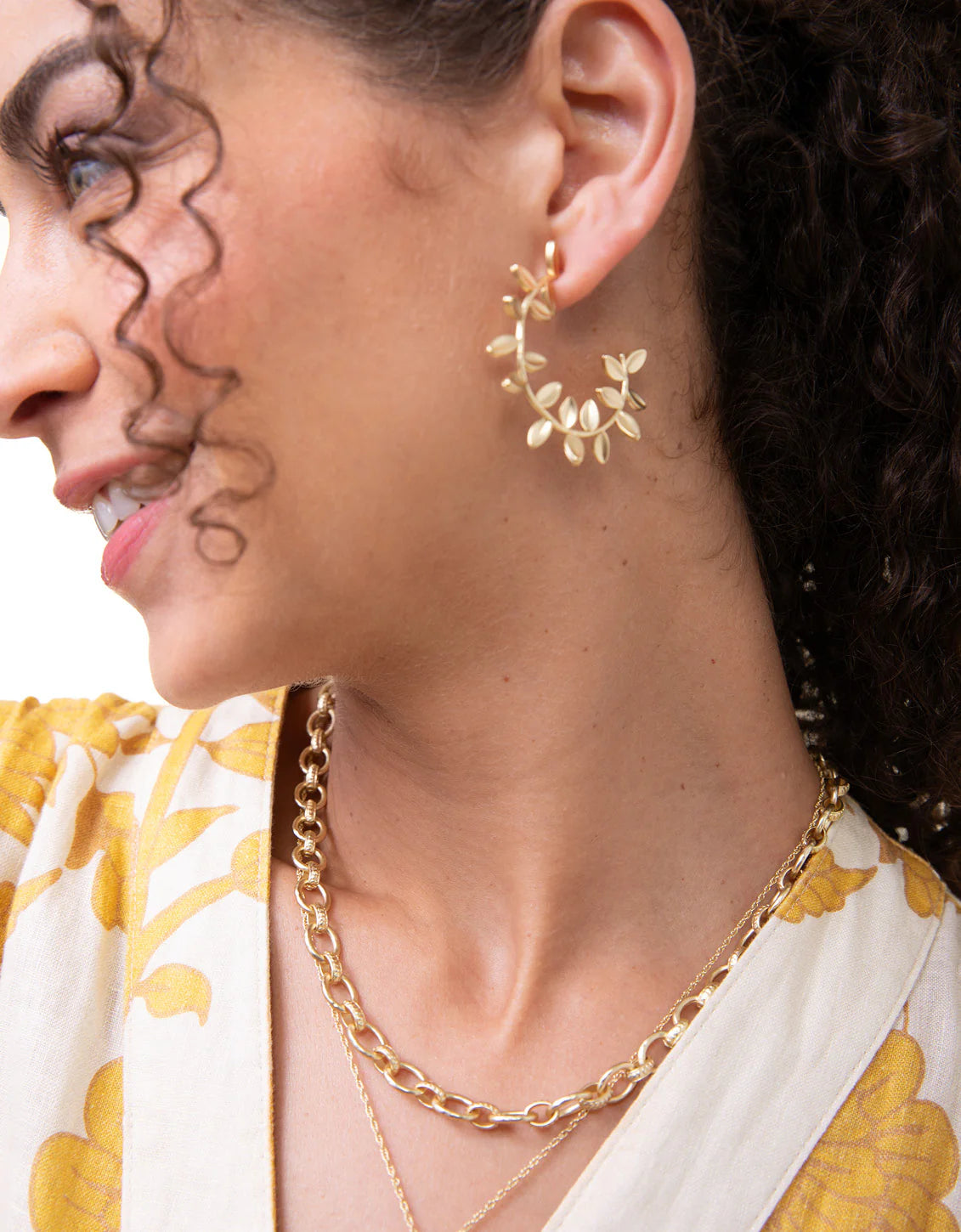 Spartina 449 | Wildwood Gold Hoop Earring