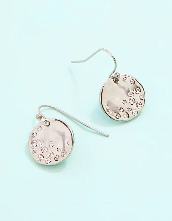 Spartina 449 | Twilight Crystal Earrings Silver