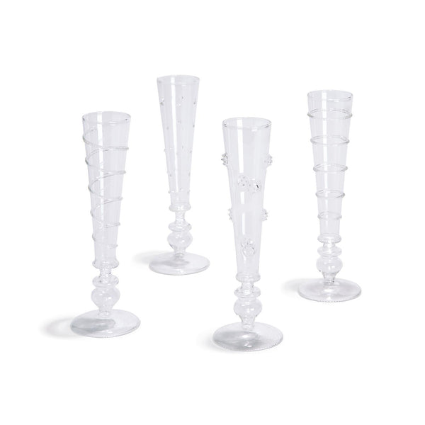 Zodax Apertivo Triangular Martini Glasses - Charlotte's Web