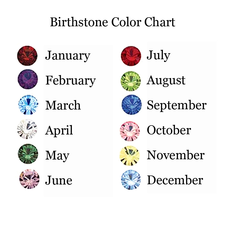 Cherished Moments | Sterling Silver Heart Birthstone Ring