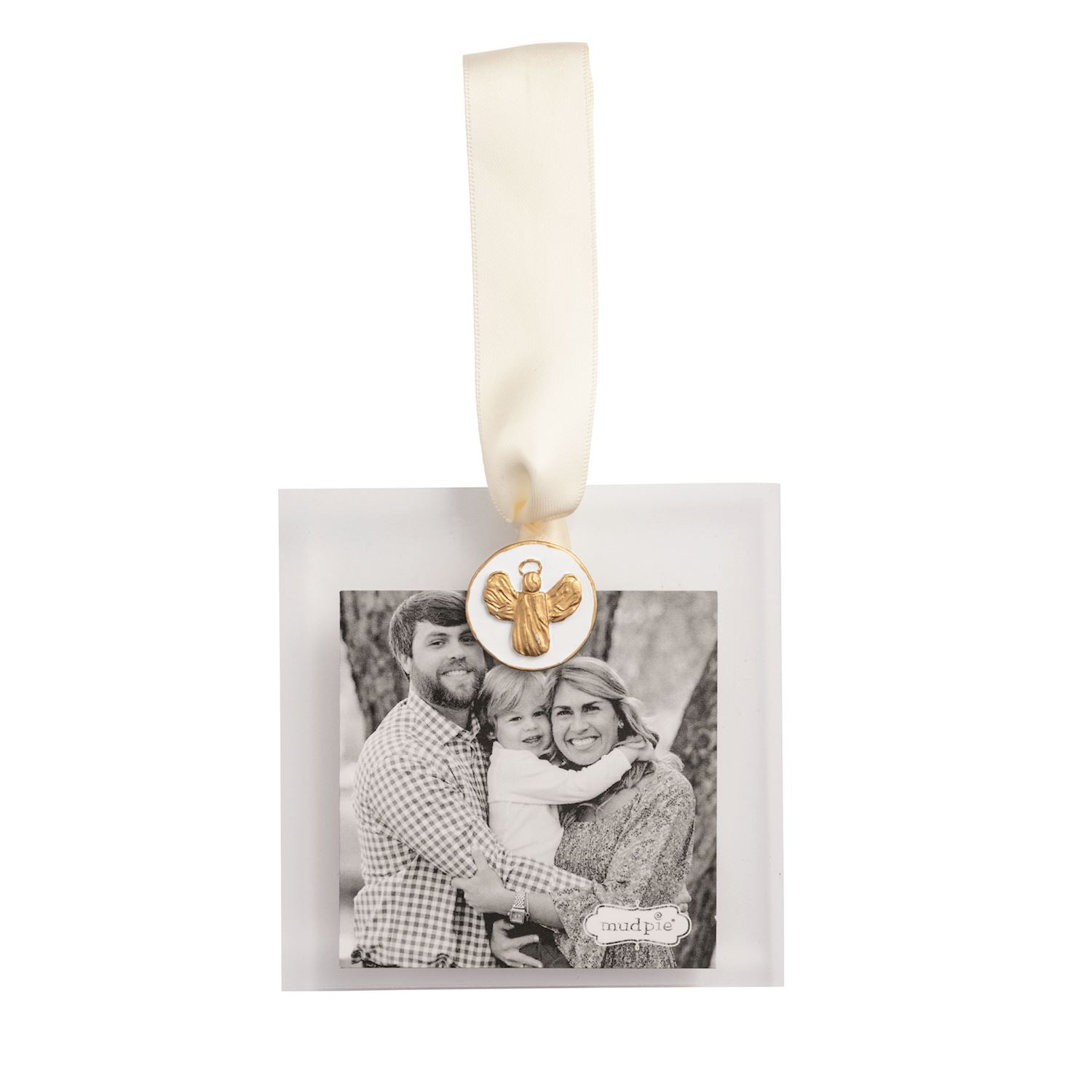 Gold Angel Acrylic Intaglio Ornament Frame