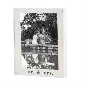 MudPie | Mr. & Mrs. Magnetic Block Frame
