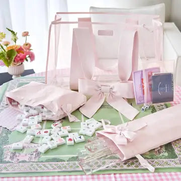 Case-Mate Mahjong Jelly Tote - Ballet Pink Bow