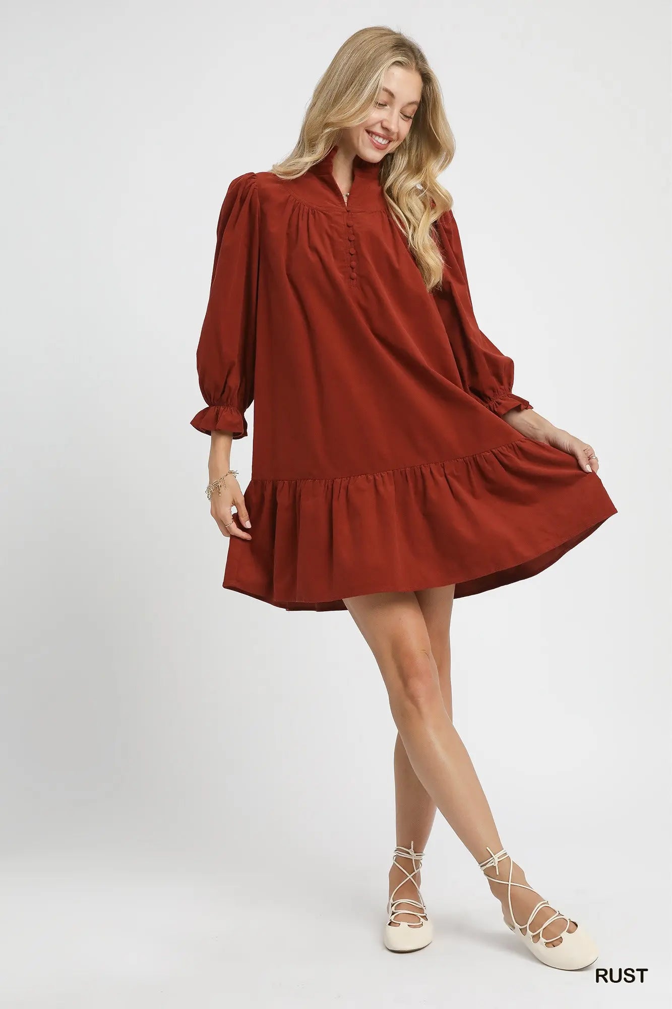 Chelle Belle Corduroy Dress