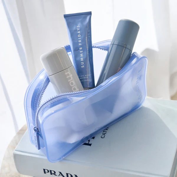 Case-Mate Carolina Blue Jelly Makeup Bag