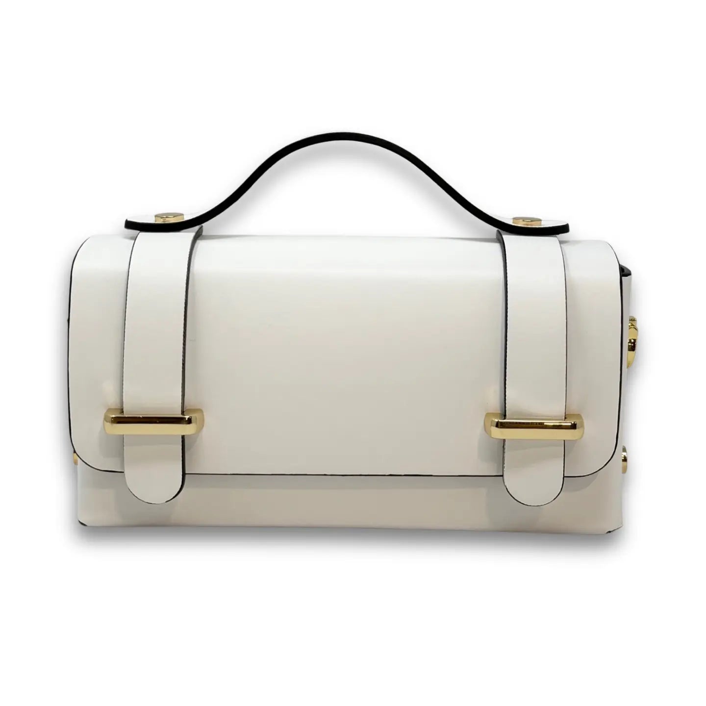 Michele Leather Top Handle Crossbody Handbag