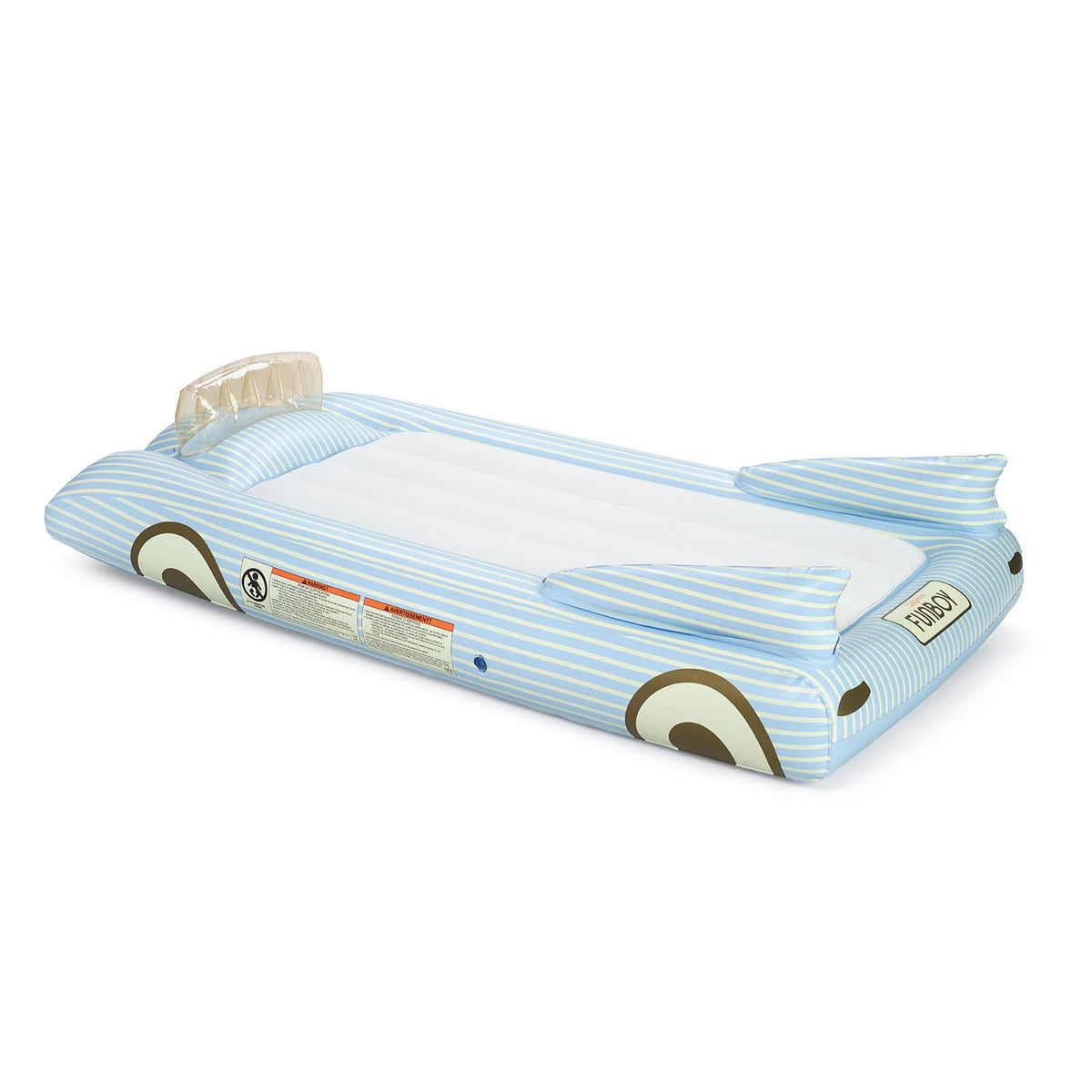 Blue Convertible Kids Sleepover Air Mattress