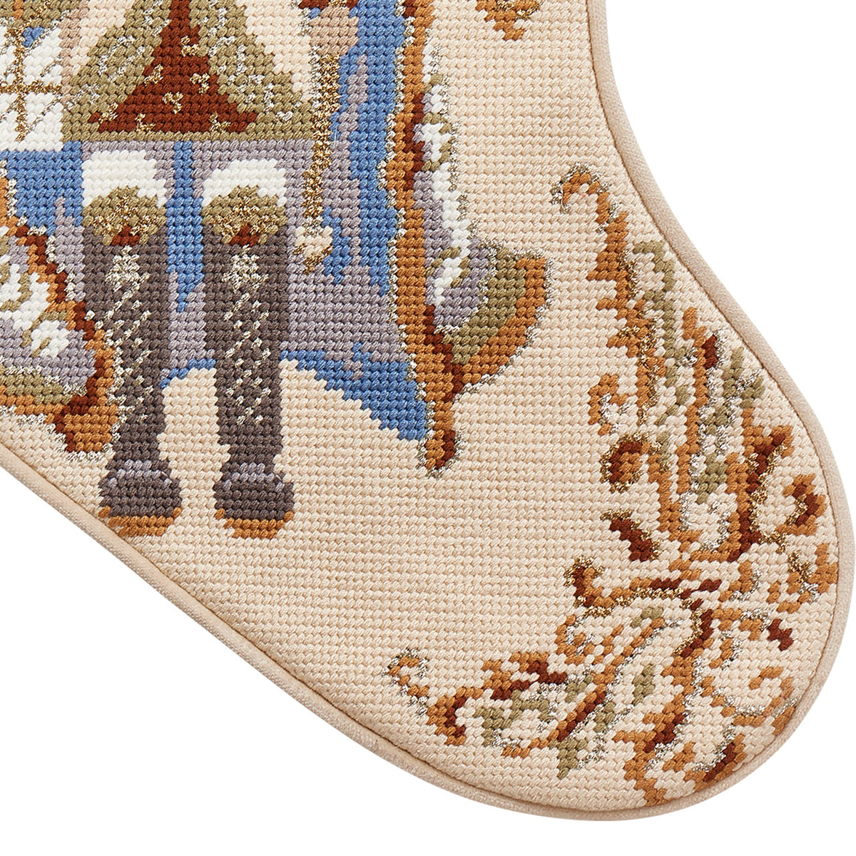 Nutcracker Needlepoint Stocking