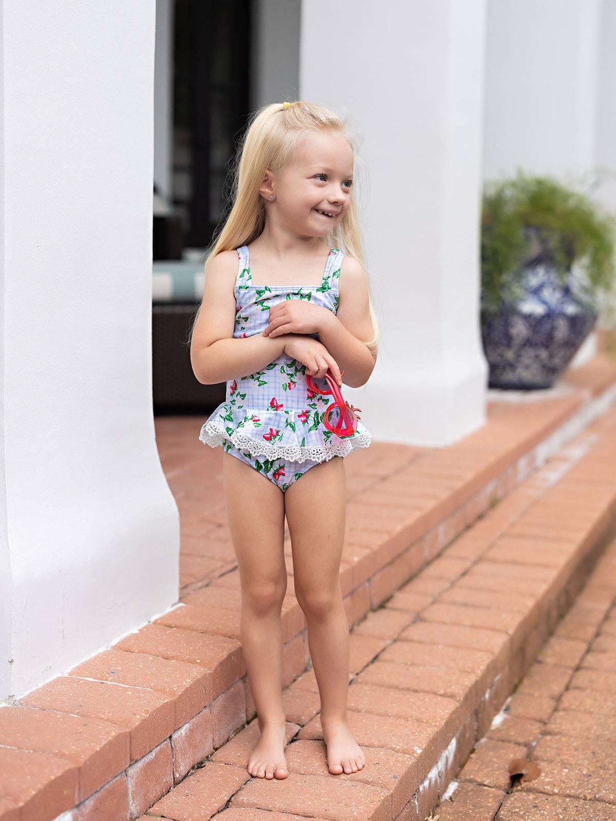 Grand Lagoon Sweet Strawberry Kid's One-Piece Swimsuit