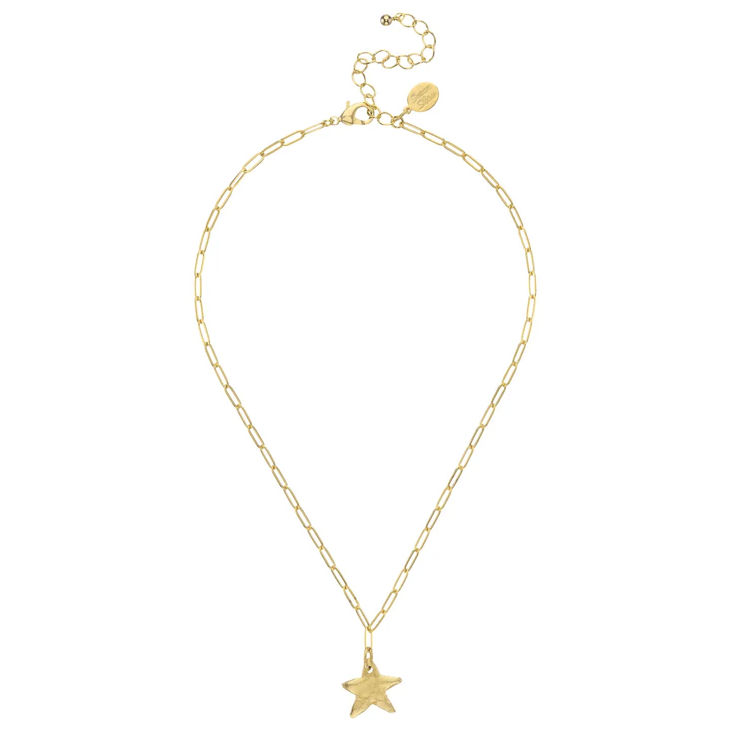 Petite Star Paperclip Necklace