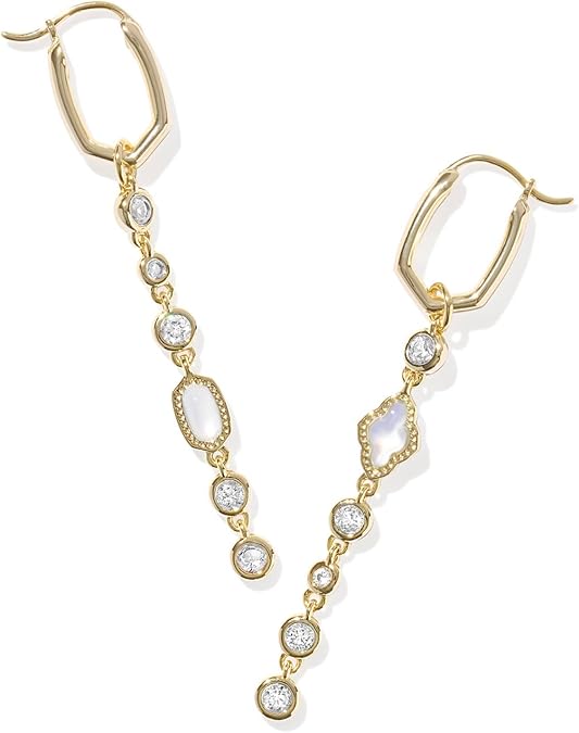 Kendra Scott | Mini Elisa Abbie Huggie Earring in Gold Multi Mix