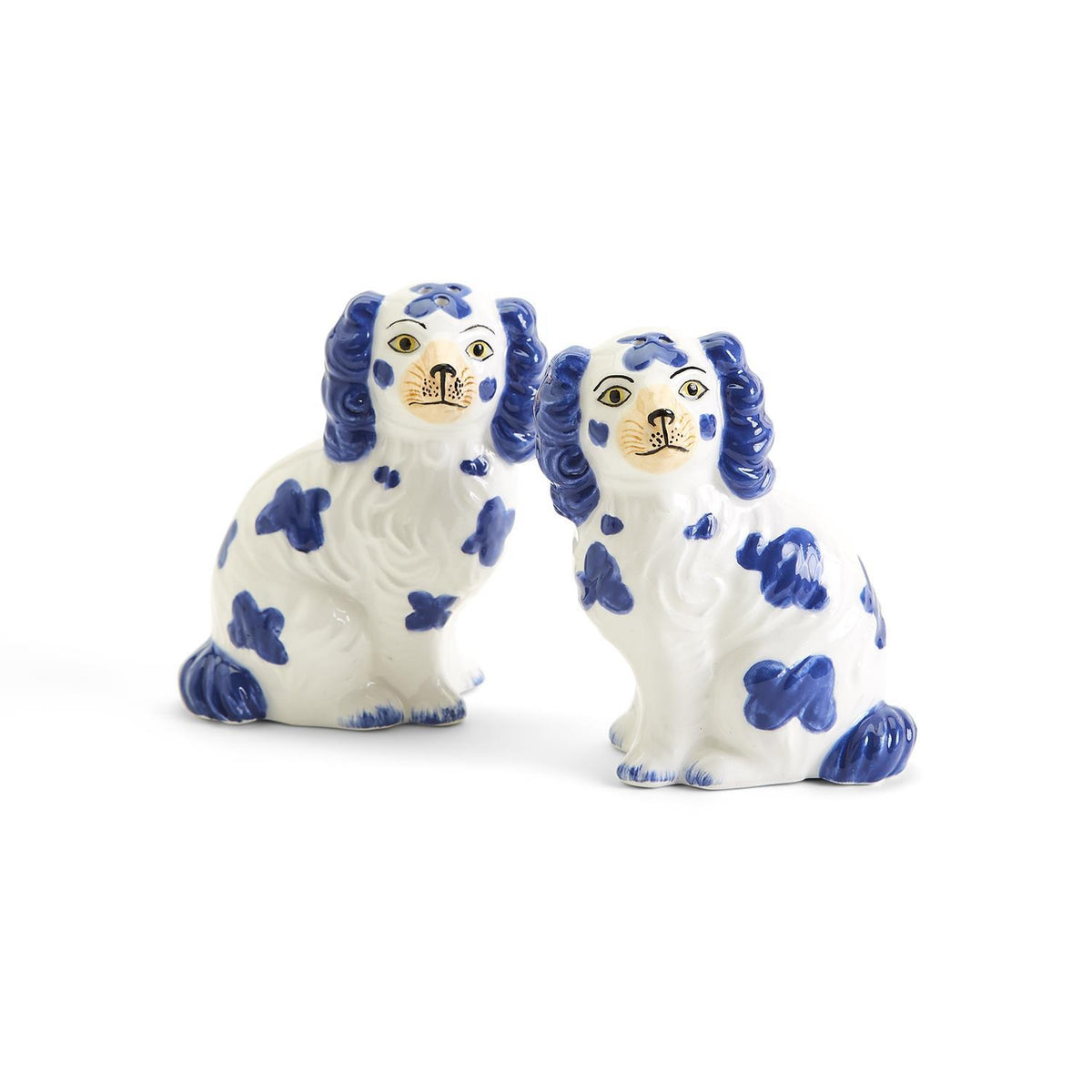 Stafforshire Dog Salt and Pepper Set