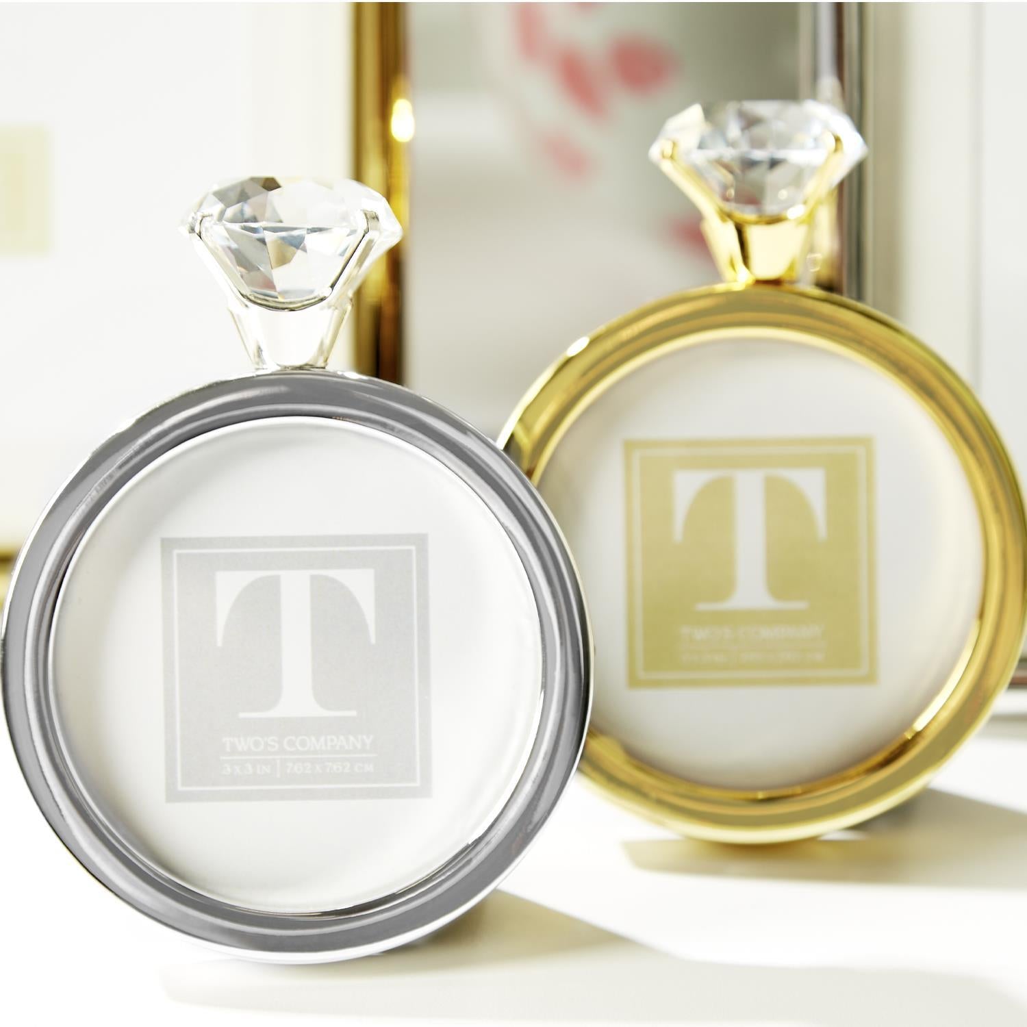 Diamond Ring Photo Frame